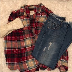 American Eagle Outfitters Flannel